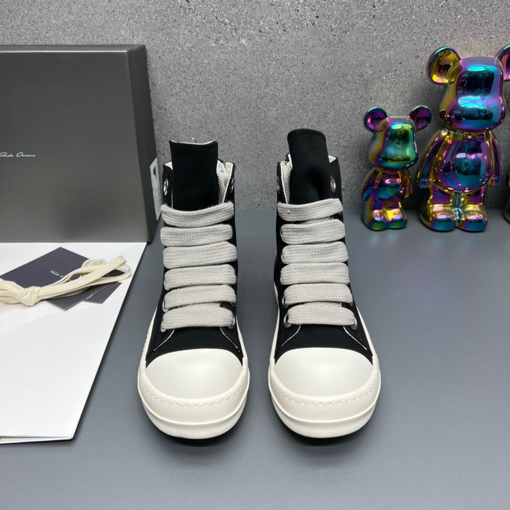 Rick Owens Jumbolace Sneaks (lacci extralarge)
