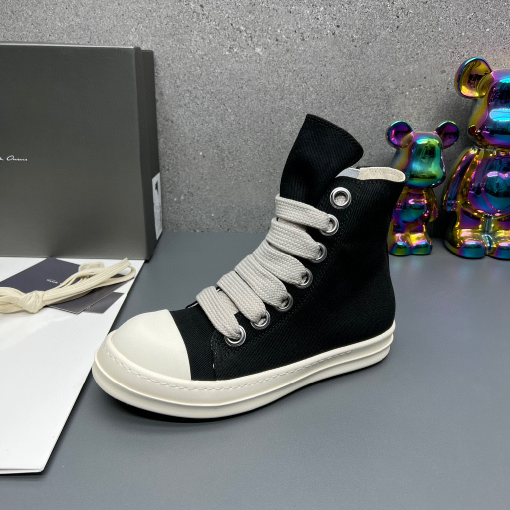 Rick Owens Jumbolace Sneaks (lacci extralarge)