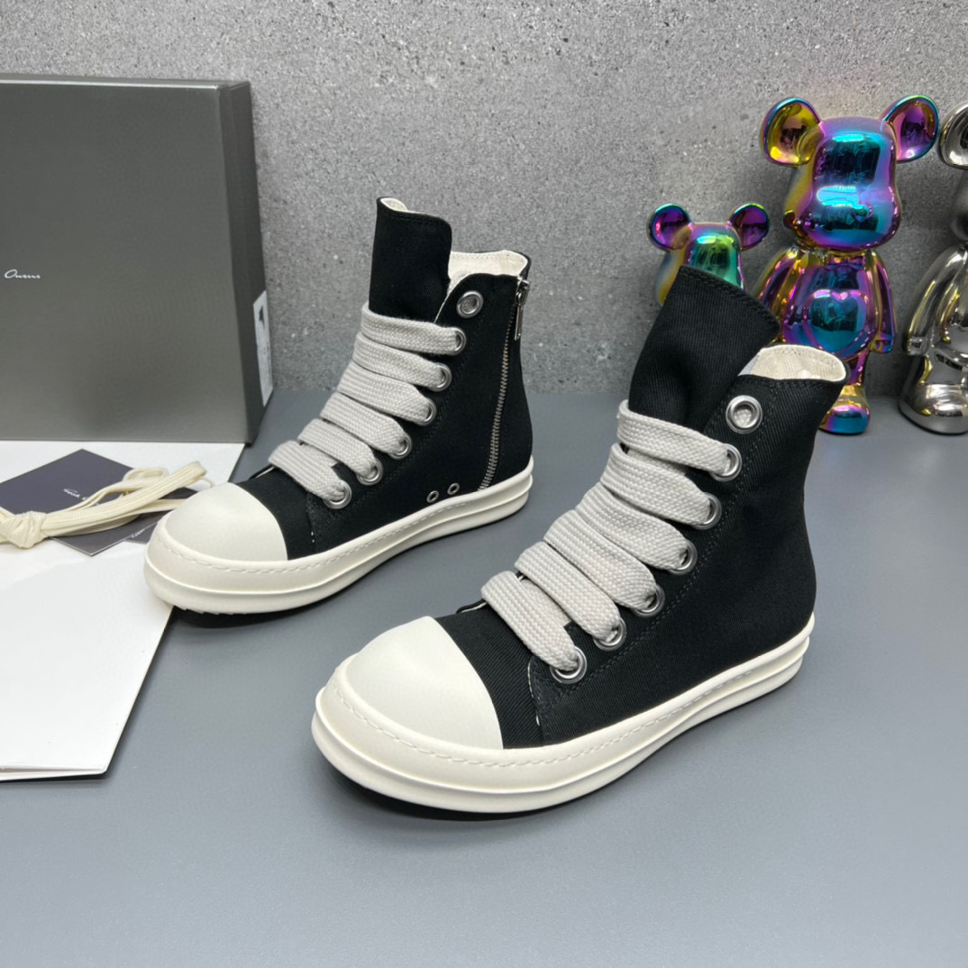 Rick Owens Jumbolace Sneaks (lacci extralarge)