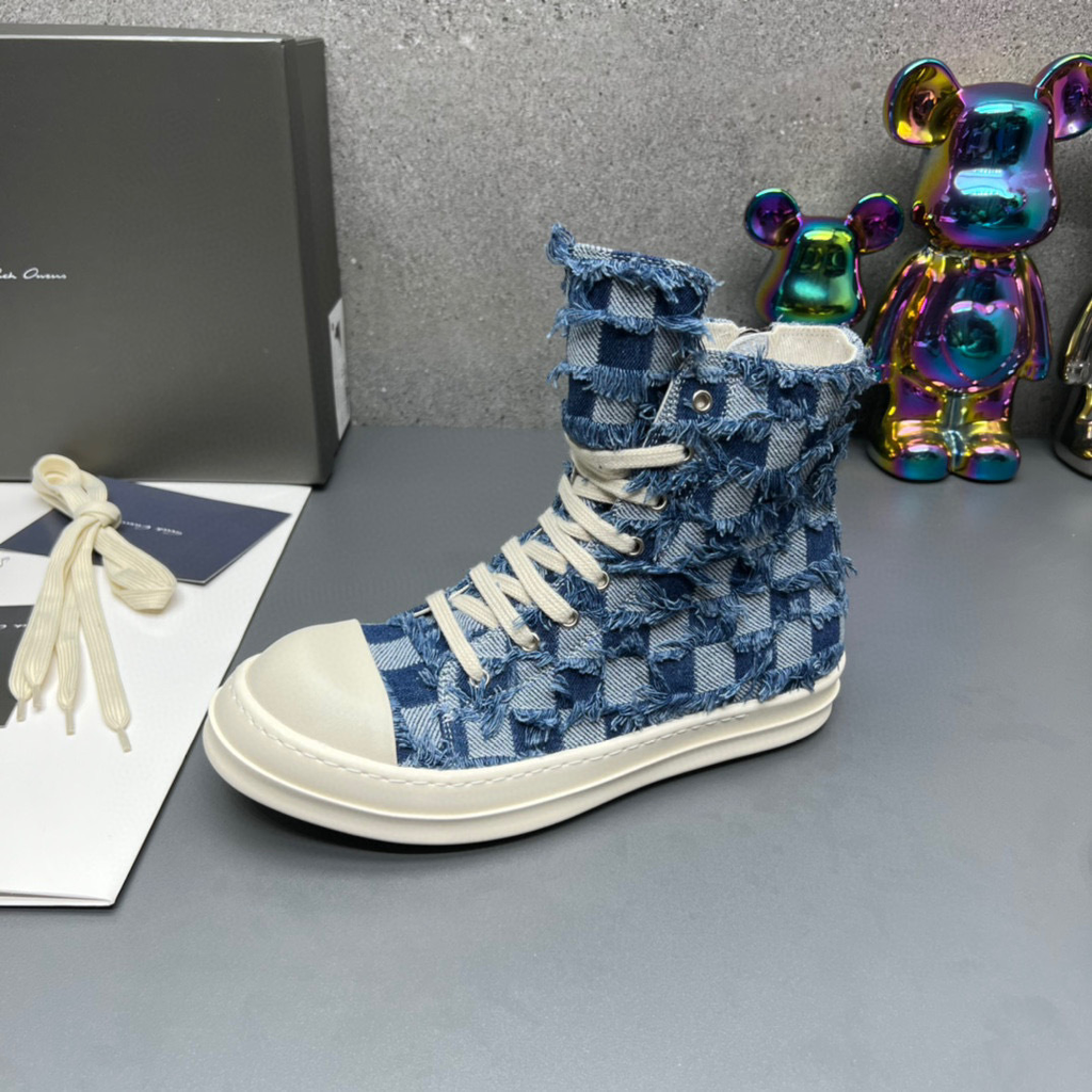 Rick Owens Ramones Azzurre