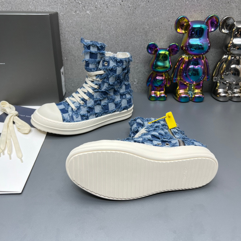 Rick Owens Ramones Azzurre
