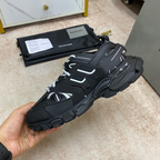 Balenciaga Track Nere Con Lacci Bianchi